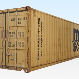 40ft used shipping container